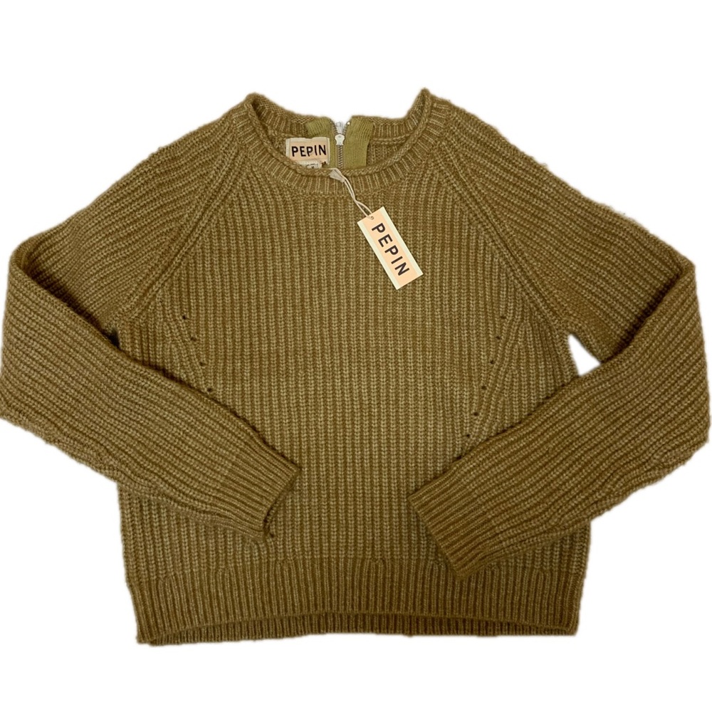NWT! Pepin (Anthro) crew neck sweater size M - Picture 1 of 6
